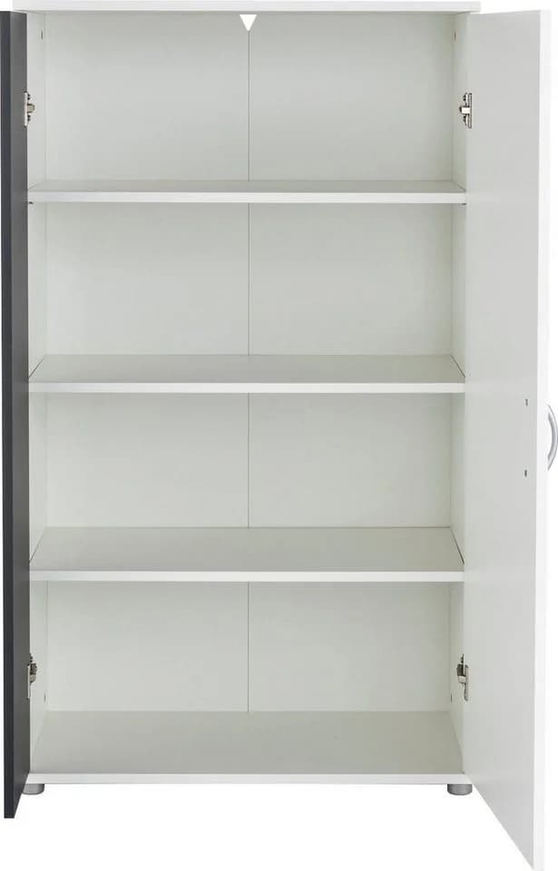 Home affaire Mehrzweckschrank Wien Weiß/Anthrazit höhenverstellbar - Bild 5