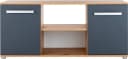 ARTHUR BERNDT Alessio TV-Schrank Braun Anthrazit Holzwerkstoff Bild 3