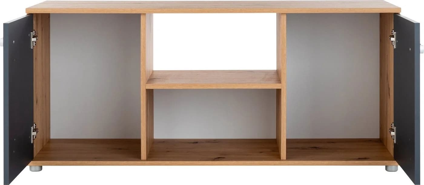 ARTHUR BERNDT Alessio TV-Schrank Braun Anthrazit Holzwerkstoff - Bild 4