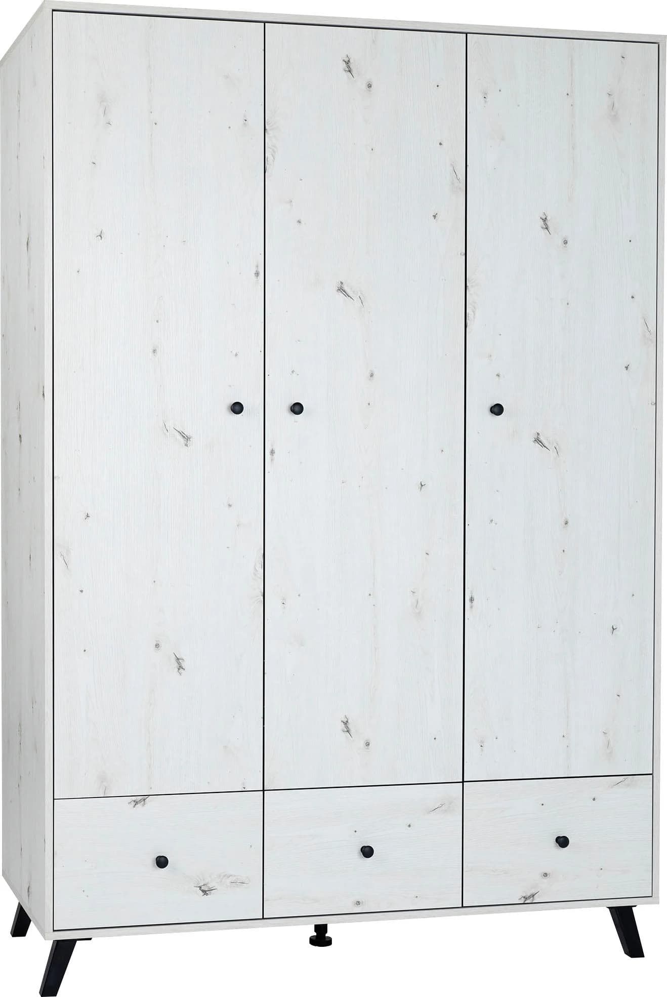 Arthur Berndt Kinderkleiderschrank Lavea 3-türig White-Oak - Bild 2