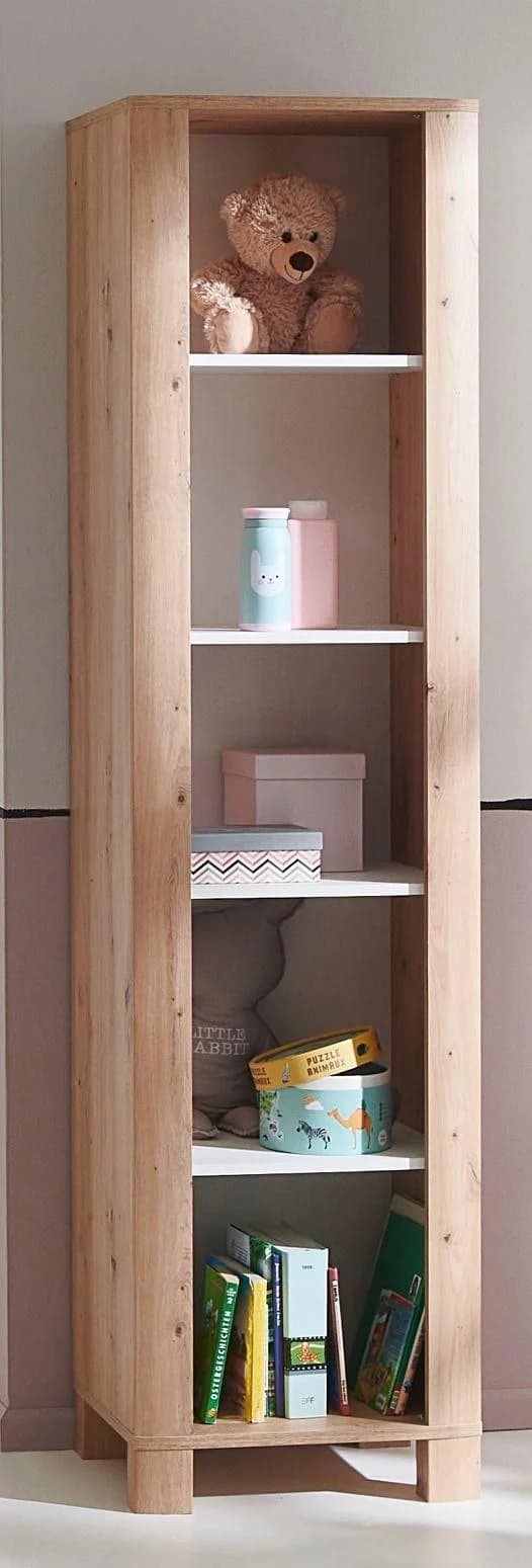 ARTHUR BERNDT Standregal Marlon Beige Braun Kreideweiß Holzwerkstoff - Bild 2