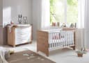 ARTHUR BERNDT Babyzimmer Set Marlon 2-teilig Weiß/Natur Bild 1
