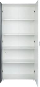 HOME AFFAIRE Mehrzweckschrank Wien Weiß/Anthrazit Melamin-Oberfläche Bild 4