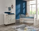 Arthur Berndt Babyzimmer Set Lavea 2-teilig Weiß Braun Bild 1