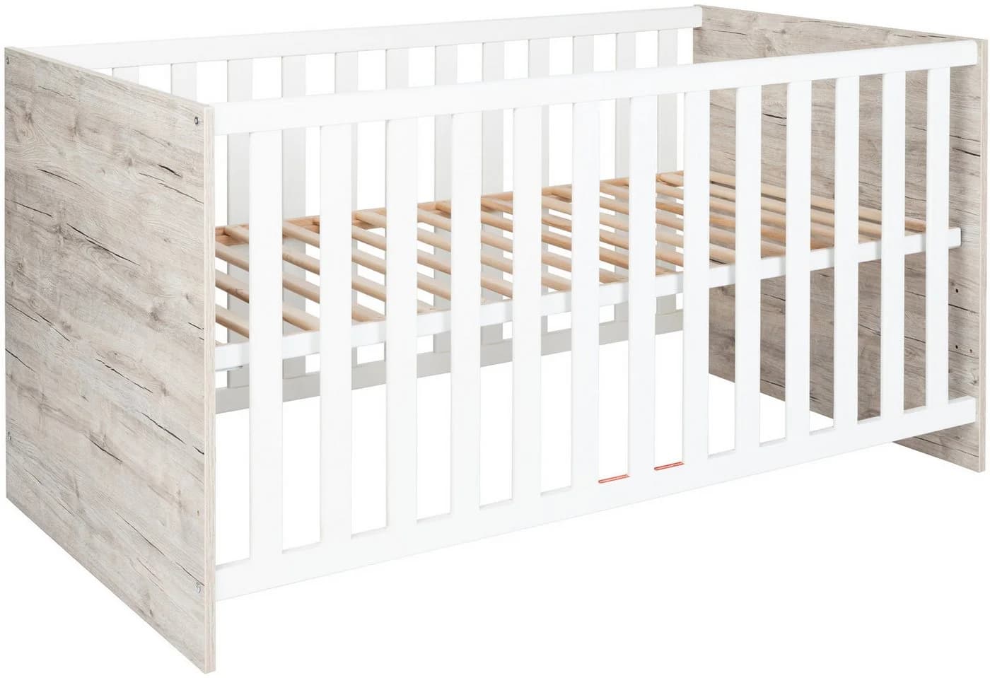 arthur berndt Babybett Bente, Gitterseiten Massivholz, 4-fach höhenverstellbar - Bild 4