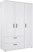 Arthur Berndt Kleiderschrank Mathea 3-türig Nordic-Wood-Nachbildung Bild 2