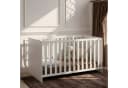 arthur berndt Babybett Essentials Weiß Mitwachsend 4-fach höhenverstellbar Bild 2