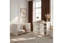 arthur berndt Babybett Essentials Weiß Mitwachsend 4-fach höhenverstellbar Bild 4