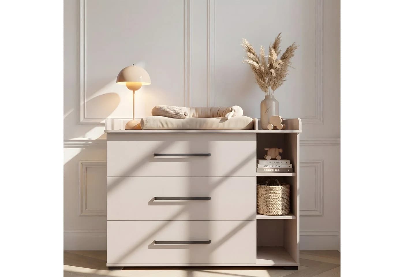 arthur berndt Wickelkommode Essentials mit Soft-Close und abnehmbarem Aufsatz - Bild 3