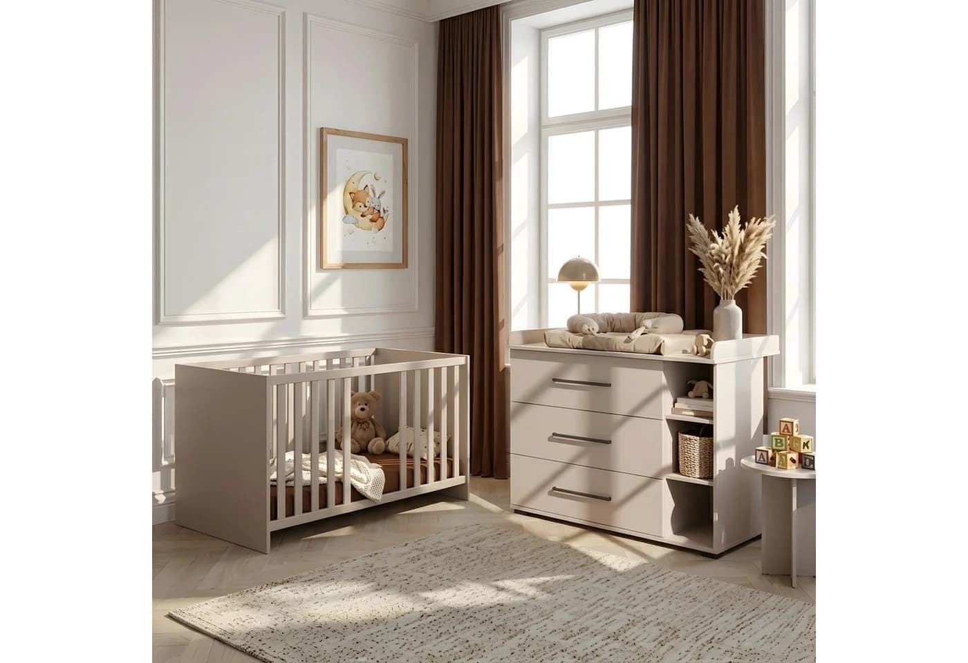 arthur berndt Wickelkommode Essentials mit Soft-Close und abnehmbarem Aufsatz - Bild 5