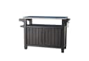 Keter Grillablagetisch UNITY XL Anthrazit mit Edelstahlplatte Bild 1