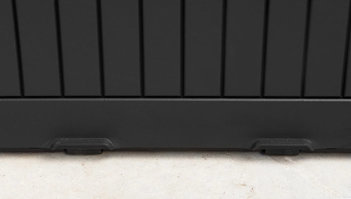 Keter Gartenbox Comfy 270L Anthrazit Braun Aufbewahrungsbox