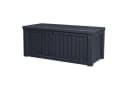 Keter Gartenbox Rockwood 570L Anthrazit Holzoptik Aufbewahrungsbox Truhe Bild 2