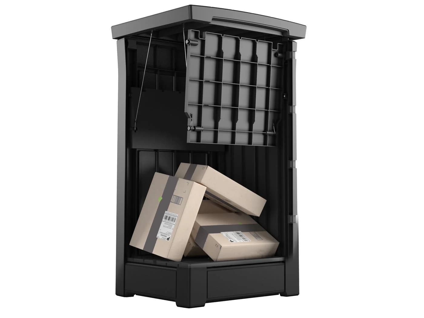 Keter Paketbox Anthrazit Paketkasten PARCEL DROP BOX - Bild 4