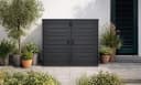 Koll Living Mülltonnenbox Tilia 1170 Liter Schwarz Bild 5