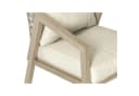Koll Living Gartenlounge-Set 'Amber' 2-tlg. Beige Braun Stahl Holzoptik Bild 5