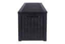 Koll Living Gartenbox Cedar 680L Grau Polypropylen Holzoptik Bild 3