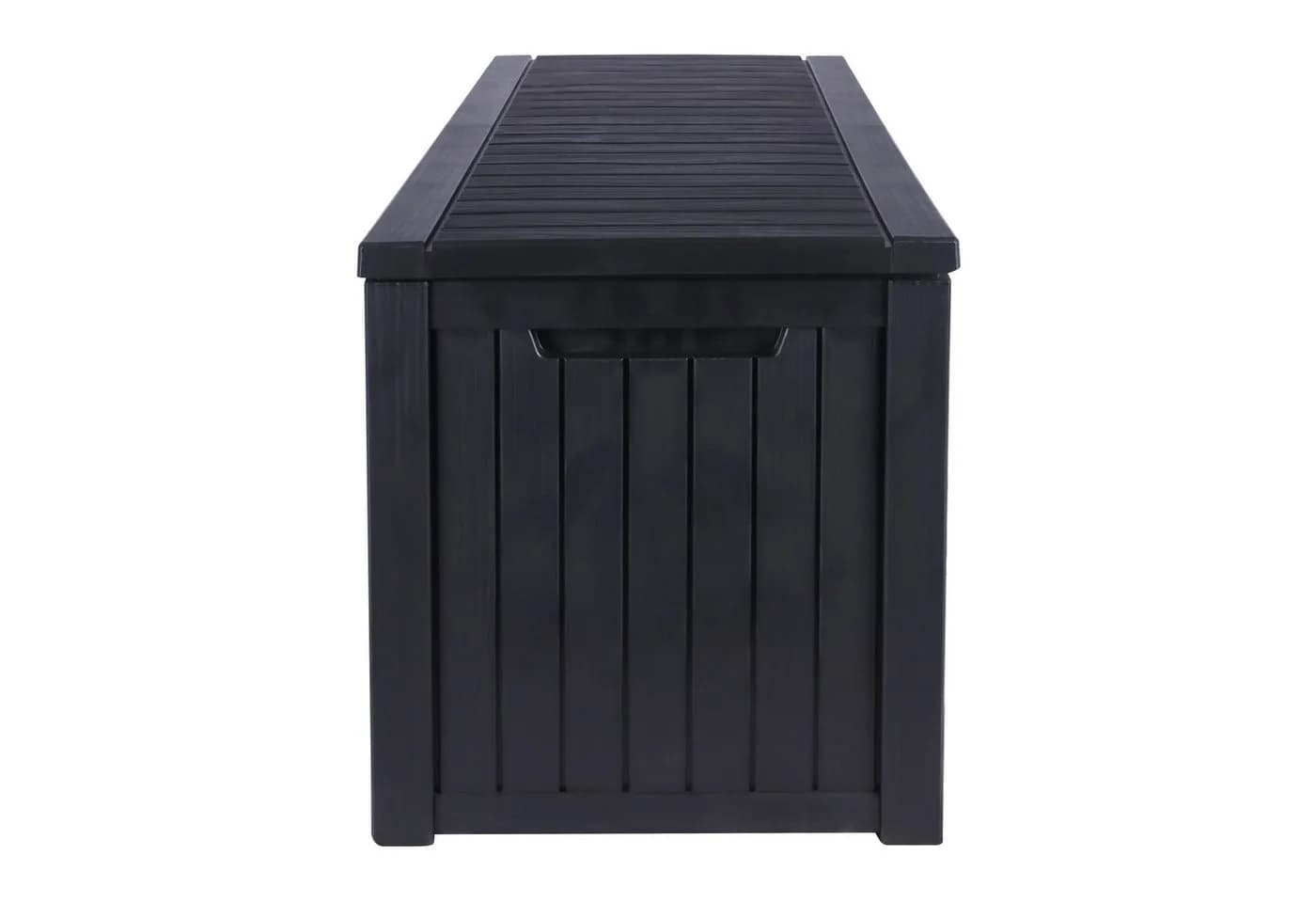 Koll Living Gartenbox Cedar 680L Grau Polypropylen Holzoptik - Bild 3