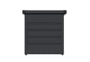 Koll Living Gartenbox Torix 350L Anthrazit Metall Bild 4