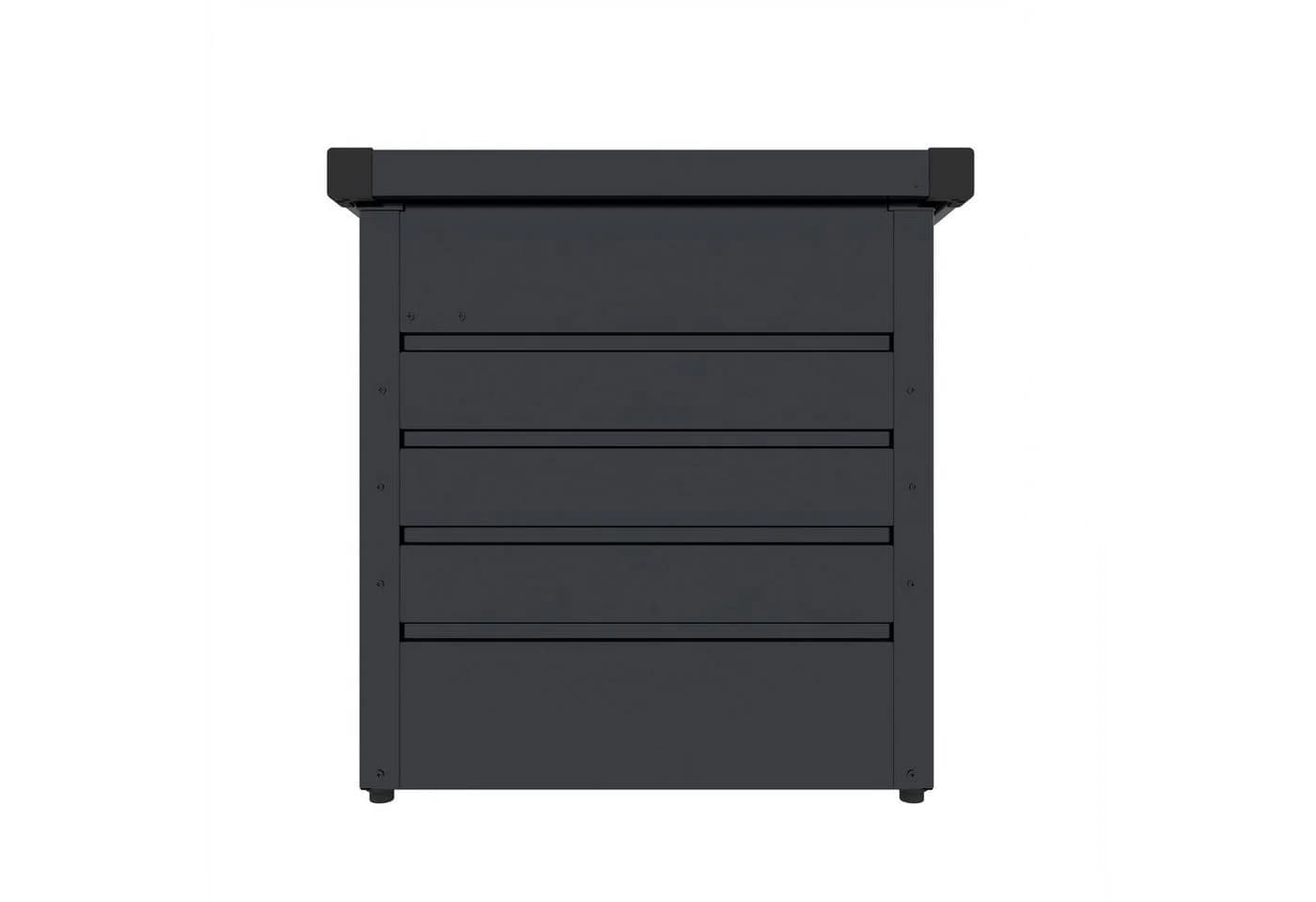 Koll Living Gartenbox Torix 350L Anthrazit Metall - Bild 4