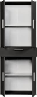 Procontour Mehrzweckschrank Clara Anthrazit mit verstellbaren Böden Bild 4