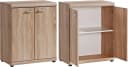 Sideboard PROCONTOUR Sun BESTSELLER Braun Eichefarben 2 Türen Bild 2