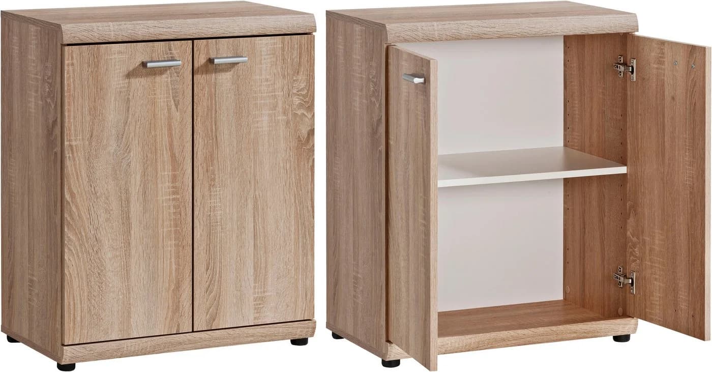 Sideboard PROCONTOUR Sun BESTSELLER Braun Eichefarben 2 Türen - Bild 2
