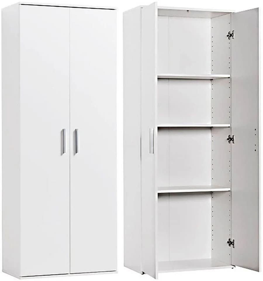 PROCONTOUR Mehrzweckschrank Clara Weiß mit verstellbaren Böden - Bild 2