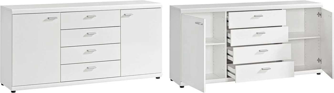 PROCONTOUR Kommode Sun BESTSELLER Weiß 4 Schubkästen - Bild 2