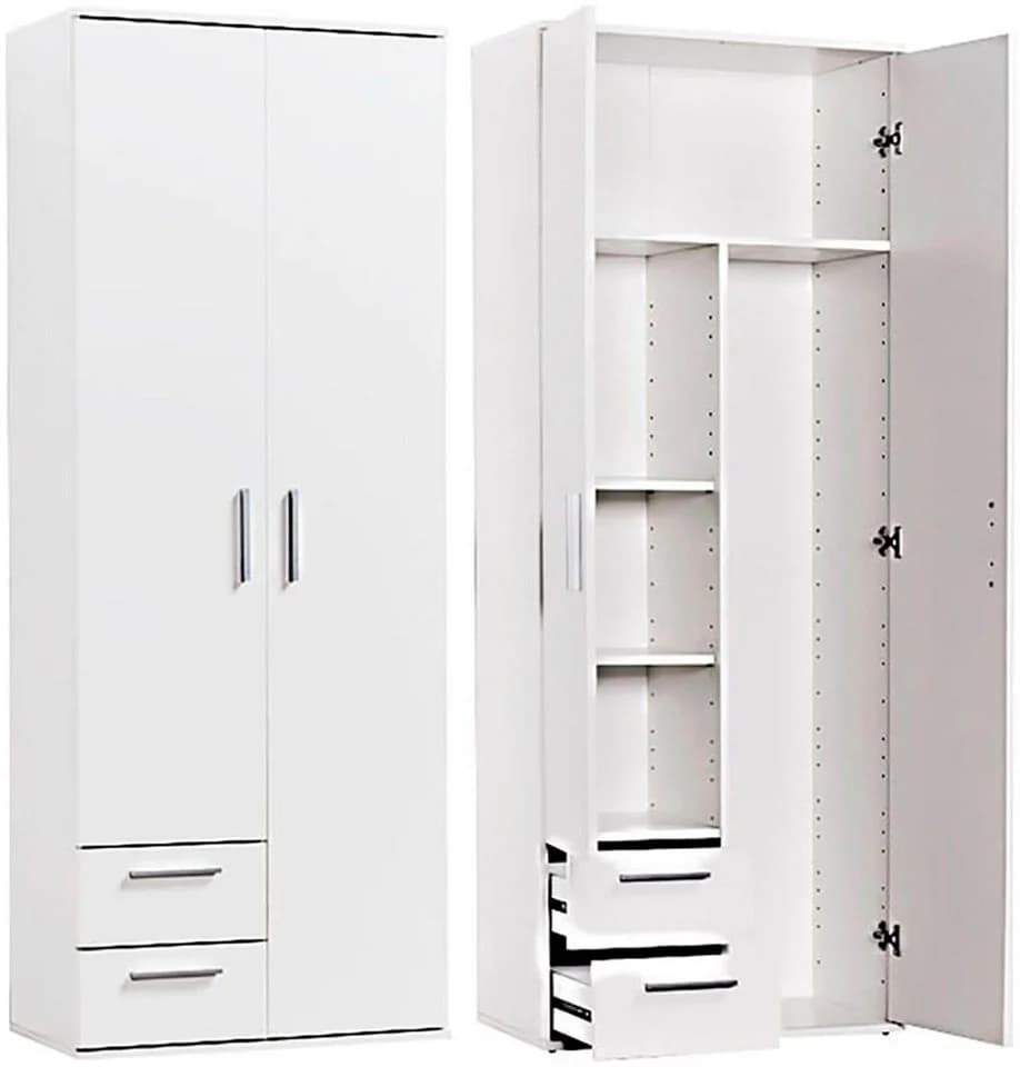 PROCONTOUR Mehrzweckschrank Clara Weiß mit Schubladen - Bild 2