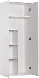 PROCONTOUR Mehrzweckschrank Clara Weiß mit verstellbaren Böden Bild 3
