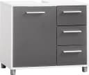 PROCONTOUR Betty Waschbeckenunterschrank Weiß/Anthrazit Bild 2