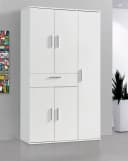 PROCONTOUR Mehrzweckschrank Clara Weiß 5 Türen Bild 1