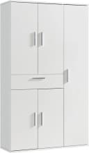 PROCONTOUR Mehrzweckschrank Clara Weiß 5 Türen Bild 3