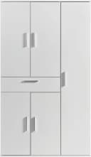 PROCONTOUR Mehrzweckschrank Clara Weiß 5 Türen Bild 4