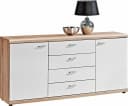 Kommode PROCONTOUR Sun BESTSELLER Weiß Eichefarbe 4 Schubladen Bild 3