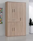 PROCONTOUR Mehrzweckschrank Clara Sonoma Eiche mit verstellbaren Böden Bild 1