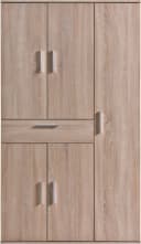 PROCONTOUR Mehrzweckschrank Clara Sonoma Eiche mit verstellbaren Böden Bild 4