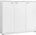 PROCONTOUR Kommode Sun Weiß 3-Türer mit verstellbaren Böden Bild 1