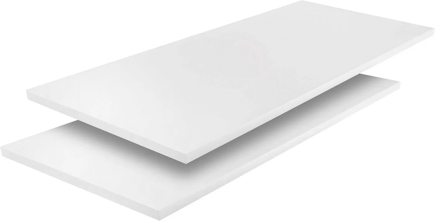 PROCONTOUR Einlegeboden CLARA Weiß 2-tlg. Holzwerkstoff - Bild 2