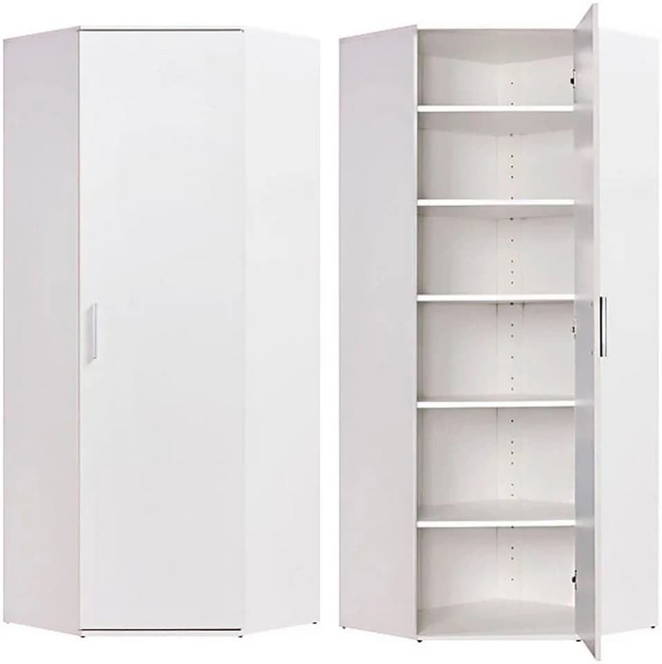 PROCONTOUR Eckschrank Clara Weiß Moderner Mehrzweckschrank - Bild 2