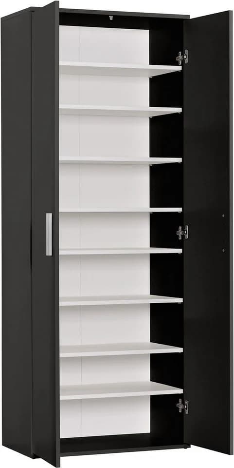 PROCONTOUR Schuhschrank Clara Anthrazit 2 Türen - Bild 4