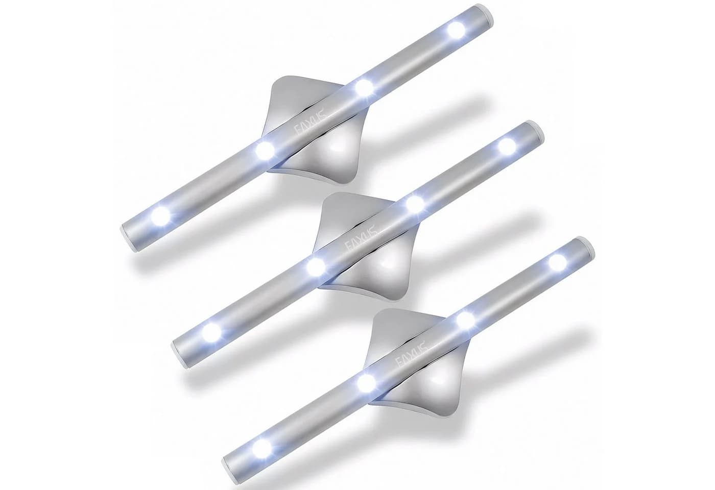 EAXUS LED Unterbauleuchte Schrankleuchte Batterie Klebe Lichtleiste - Bild 2