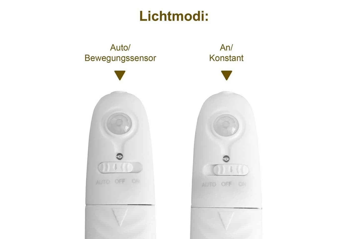 EAXUS LED-Streifen 30 LEDs Warmweiß mit Bewegungssensor - Bild 4