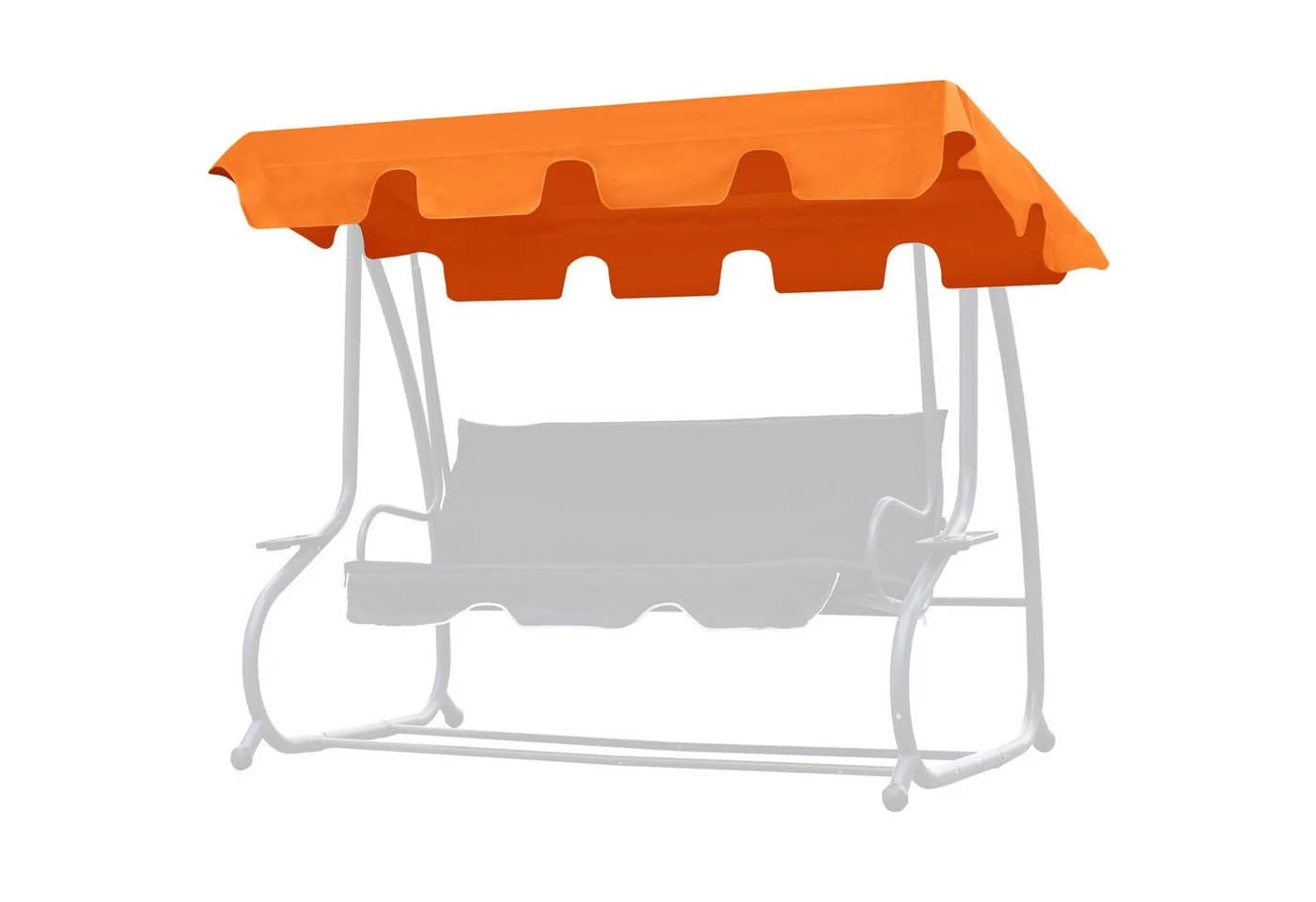 bonsport Hollywoodschaukel-Ersatzdach Polyester PVC beschichtet - Bild 2