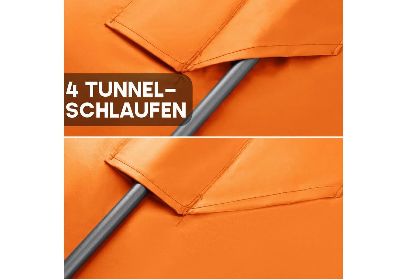 bonsport Hollywoodschaukel-Ersatzdach Polyester PVC beschichtet - Bild 5