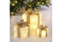 bonsport LED Beleuchtete Geschenkboxen 3er-Set Sisal Bild 2