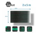 yourGEAR Unkrautvlies 10 m² UV-beständig atmungsaktiv Bild 1
