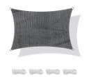 yourGEAR Sonnensegel 3 x 4 m HDPE UV-Schutz Bild 2