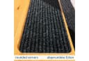yourGEAR Stufenmatte 5x selbsthaftend grau TPR Unterseite Bild 1